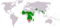 Image 18   Least developed economies according to ECOSOC   Least developed economies out of scope of the ECOSOC   Graduated to developing economy (from Developing country)