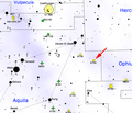 Location diagram of NGC 6709