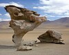 Arbol de Piedra, a tree-like piece of rock eroded by the wind