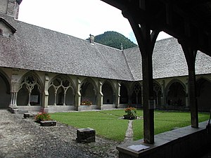 Vue générale du cloître.