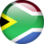 South African flag orb