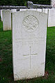 Tombstone of Edward Brittain, Granezza British Cemetery, Asiago Plateau