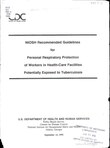 NIOSH Recommended Guidelines for Personal Respiratory Protection scan