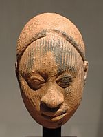 Ife head, terracotta, probably 12–14th centuries