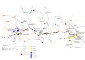 map showing the march from Rossbach to Leuthen