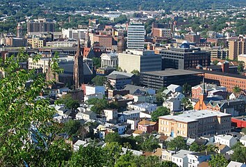 Paterson, sometimes known as Silk City,[146] has become a prime destination for an internationally diverse pool of immigrants,[147][148] with at least 52 distinct ethnic groups.[149]