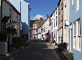 2014-04-04 The high street of Staithes.