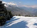 La pista de l’Ormèt d’hivèrn.