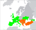 Initiative de Coopération en Europe du Sud-Est (ICESE)[22],[23] membres observateurs