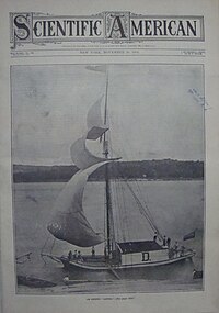 La copertina di Scientific American del 25 novembre 1905.