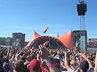 O Festival de Roskilde em 2005