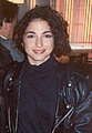 English: Gloria Estefan at the rehearsal for the 1990 Grammy Awards. Español: Gloria Estefan en los ensayos para la ceremonia de los Premios Grammy en 1990.