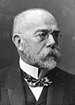 Robert Koch, one of the fathers of microbiology,[66] medical bacteriology[67][68] and one of the founders of modern medicine.