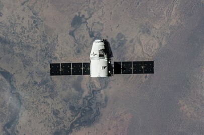 Dragon approaching the ISS