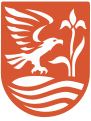 English: Paraheraldic logo based on the coat of arms of the town used by the Municipality of Kolding Dansk: Paraheraldisk logo for Kolding Kommune, baseret på byvåbnet