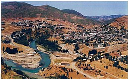 Vista da cidade de Tunceli