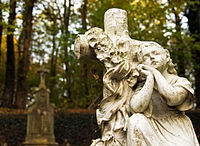 4. Churchyard in Meysembourg, Larochette, Luxembourg Author: Junmi