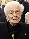 Rita Levi-Montalcini, Neurologist and Nobel laurete for the discovery of nerve growth factor[267]