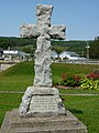 Croix commémorative dans le parc au Tournant-de-la-Rivière de Sayabec