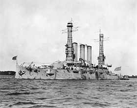 illustration de USS Maine (BB-10)