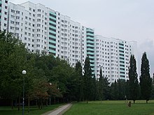 Immeubles du quartier Gropiusstadt.