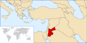 Vendndodhja - Jordania