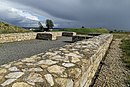 Main entrance gate foundations