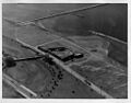 Aerial view of the fort during the American colonial period