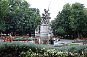 Neptuno, en el Jardín de San Francisco