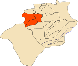 Distretto di Abadla – Mappa