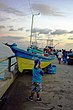 Salvadoran boy in Puerto de La Libertad