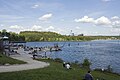 Steinberger See mit Wasserskianlage