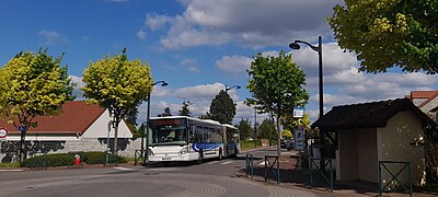 Irisbus Citelis 18 n°301 sur la ligne K à Buchelay