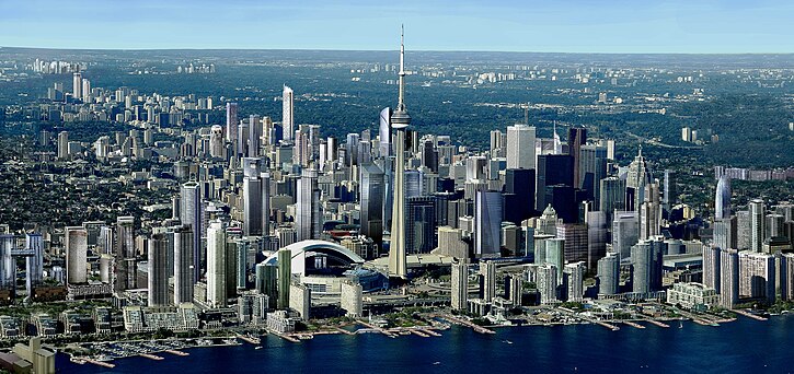 Toronto incluant presque tous ses projets. Voir : Liste des plus hautes constructions de Toronto