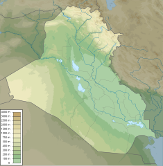 Kut Barrage is located in Iraq