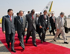 La alfombra roja sobre la que se recibe a las celebridades