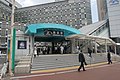 Yurikamome Shimbashi Station entrance, 2019