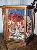 Crucifixes fashioned out of coral, Ambras Castle, Innsbruck, Austria, date uncertain