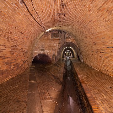 Salzbachkanal, Wiesbaden, Germany