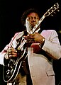 Image 21B.B. King in Rome, 1984 (from List of blues musicians)