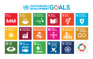 The Sustainable Development Goals promotes seventeen interlinked objectives designed to serve as a "shared blueprint for peace and prosperity for people and the planet, now and into the future". Pictured above is a diagram listing the 17 Sustainable Development Goals, which are intended to be completed by the end of the 2020s.