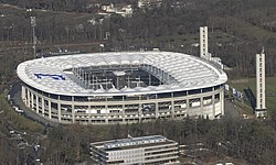 Commerzbank-Arena (FIFA World Cup Stadium, Frankfurt) Ort: Frankfurt Kapazität: 48.000[25] Verein: Eintracht Frankfurt