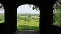 Vue de la chapelle du Tankenberg sur le paysage.