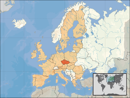 Repubbleche Ceche - Localizzazione