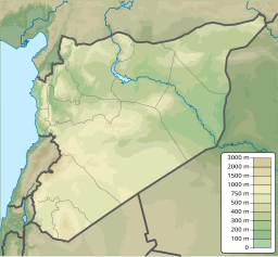 Situo de Damasko enkadre de Sirio