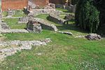 I resti del palazzo imperiale romano di Milano