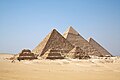 Image 9The pyramids of Giza are among the most recognizable symbols of ancient Egyptian civilization. (from Ancient Egypt)