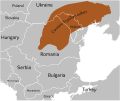 Image 11Cucuteni–Trypillian culture boundaries (from History of Moldova)