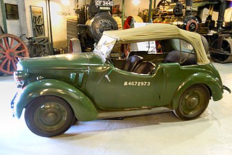 Captain Mainwaring's Austin 8 staff car from "The Making of Private Pike".