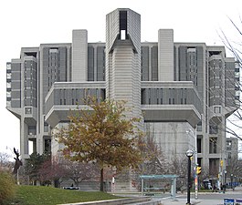 Robarts Library, Toronto, Canada, by Mathers & Halden Architects, 1973[278]